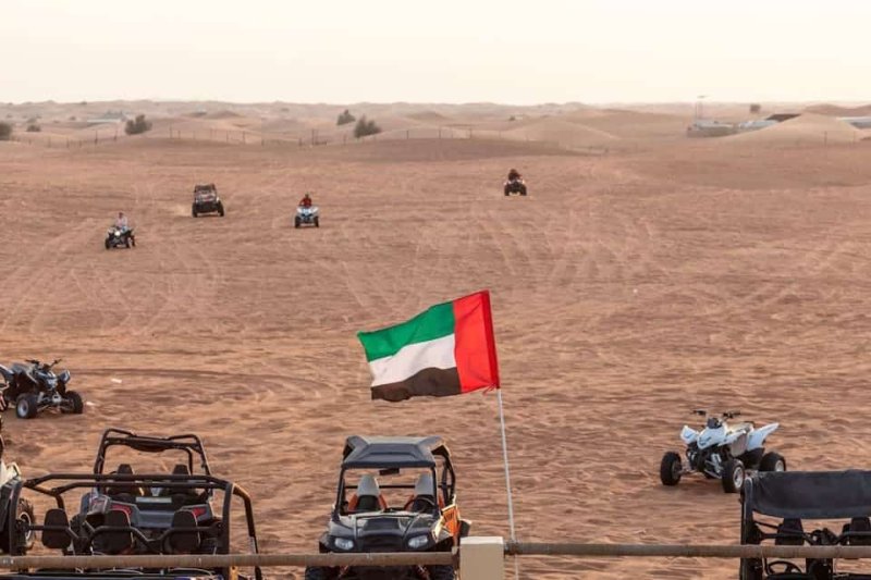 Wycieczka o wschodzie słońca na pustyni w Dubaju
